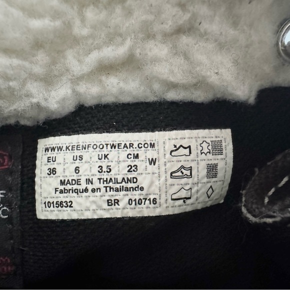 Keen Women’s Elsa Lace Up Waterproof Boots Olive Green Size 6 - Picture 10 of 11